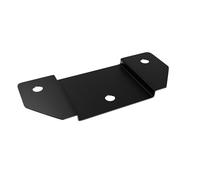 Amig - Supporto per gambe da tavolo | Accessorio per il modello 2410 | Materiale: Acciaio | Dimensioni: 92 x 40 x 7 mm | Alta resistenza | Finitura in nero opaco | Piede da tavolo industriale