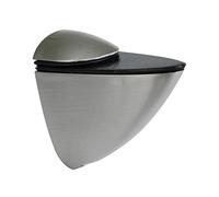 Amig - Supporto per scaffale - Supporto pellicano per ripiani - Regolabile e resistente - Apertura max 40 mm - Zamak - Argento