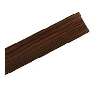 Amig - Tapajuntas per pavimenti - 820 mm x 40 mm - Striscia di transizione su gradino e adesivo - Copritavoli per giunzioni in legno, parquet, legno, legno, marmo e piastrelle - Alluminio noce scuro