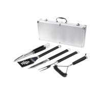 Amig - Valigetta con 5 Accessori per Barbecue - Acciaio Inossidabile - Set Compl