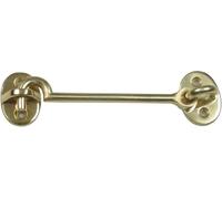 Amig - Vetrina 6 | Prodotto versatile | Facile da usare | Scrocco elettrico per porta | Placca copri avvolgitore ottone, Oro, 5x100 mm, Brass