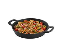 Amig - Wok in Ghisa - Ø31 cm - Distribuzione Uniforme del Calore e Alta Resistenza - Per Barbecue a Carbone o Gas - Mod. AM38