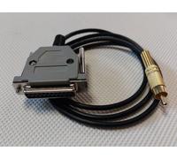 Amiga RGB to S-Video CVBS composite cable 500 600 1200 4000 DB23 PAL NTSC NEW