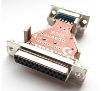 Amiga RGB to VGA Monitor Adapter (NO BUFFER) - DB23 ORIGINAL - PCB INSIDE