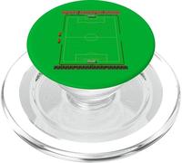 Amiga SWOS - Campo da calcio sensato, stile retrò, 16 bit, anni '90 PopSockets PopGrip per MagSafe