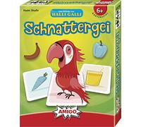 AMIGO- Schnattergei squalo Gioco di Carte, Multicolore, 02205