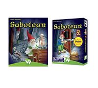 Amigo Games Saboteur e Saboteur 2 Expansion Pack Gioco di Carte