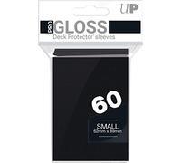 Amigo Spiel + Freizeit Ultra-PRO 826802 Bustine Small PRO Gloss, Nero, 60 Pezzi