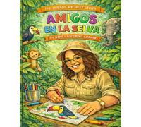 Amigos En La Selva Libro Para Colorear