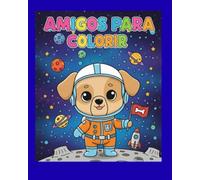 Amigos para colorir