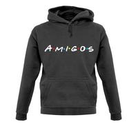 Amigos Unisex Hoodie - Serie TV - Rachel - Phoebe - Ross - Joey - Divertente