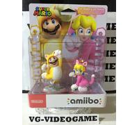Set di amiibo di Mario gatto e Peach gatto (Super Mario Collection)