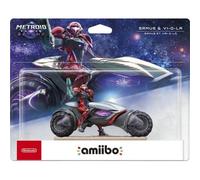 Amiibo Nintendo Metroid Prime 4 Beyond Samus & VI-O-LA Personaggio Interattivo Compatibile Switch e 3DS