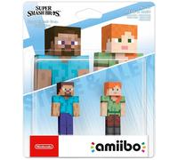 Amiibo Super Smash Bros. Steve e Alex