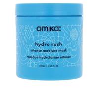 amika Hydro Rush Maschera per capelli ad idratazione intensa, cura idratante per capelli secchi e testurizzati, balsamo profondo arricchito con acido ialuronico + squalano, fornisce un'idratazione