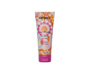 Amika Soulfood - Maschera per capelli nutriente per capelli secchi e danneggiati, balsamo leggero e profondo arricchito con olio di semi di jojoba + olivello spinoso, ripristina