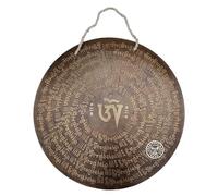 Amilav Collections 16.5 to 17.5 inches FLAT ETCHING OM MANI MANTRA GONG