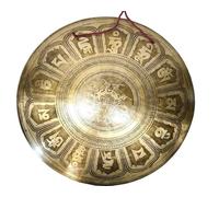 Amilav Collections 20 inches Special Gong - Sound Bath,meditation, Yoga session Chakra Balancing
