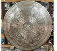 Amilav Collections 25" Gong-Extra Large Gong-Tibetan Gong-Handmade Gong-Yoga Gong-Big Gong-Gongs