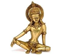 Amilav Collections - Dio Indra Dev Ottone Statua Altezza-18,4 cm | Home Decor