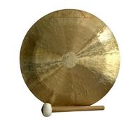 Amilav Collections extra large 50 cm gong - tibetan gong meditation, sound healing-hand made gong