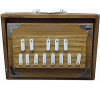 Amilav Collections Scatola Shruti da 30,5 cm per musica Surpet sintonizzata a 432 Hz, scatola in legno di teak Shruti con borsa per il trasporto