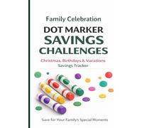 amily Celebration Dot Marker Savings Challenges Workbook for Cash Stuffing: 40+ Christmas, Birthday & Vacation Fund Savings Trackers | Save Over ... Budget & Cash Budgeting Challenge Book