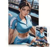 Amina (Final Fantasy) Puzzle da 1000 pezzi per adolescenti, stimola la memoria, divertente per i momenti di svago, taglio di qualità, elegante regalo di Natale (50x75cm)