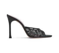 Amina Muaddi - Alexa Lace Slipper - - Shoes - Donna - Nero - 38 EU