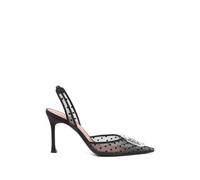 Amina Muaddi - Camelia 90 Lace Sling - - Shoes - Donna - Nero - 40 EU