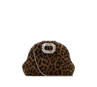 Amina Muaddi - Camelia Micro Clutch - - Bags - Donna - Marrone - ONE SIZE