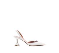 Amina Muaddi - Lara Sling 70 - - Shoes - Donna - Bianco - 38 1/2 EU