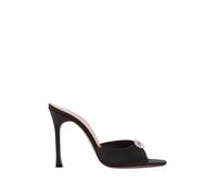 Amina Muaddi - Mini Camelia Slipper 105 - - Shoes - Donna - Nero - 40 EU
