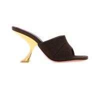 Amina Muaddi - Taylor Woven Slipper 90 - - Shoes - Donna - Marrone - 40 EU