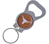 aminco NCAA apribottiglie Portachiavi, Texas Longhorns