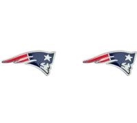 aminco New England Patriots Logo Post Earrings by