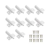 Amindz 10 pezzi Ammortizzatori Morbidi,Chiudiporta Silenzioso Chiudere,Tamponi Serranda,Ammortizzatore Buffer per Porte,Armadi,Cassetti