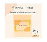 Amino Ciglio Lifting Kit per una Perfetta Arricciacapelli e Lifting Up Naturale Ciglia - Avorio, Crema 1