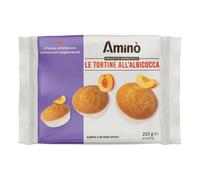 Amino' Le Tortine Albicocca 4 Pezzi Da 52,5 G 4x52,5 g