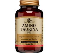 AMINO TAURINA 500 50 capsule vegetali Taurina supporto metabolico