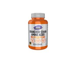 Aminoacidi a catena ramificata 120 capsule vegetali Now Foods