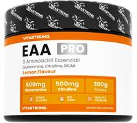 Aminoacidi Essenziali EAA PRO Vitastrong, 9 EAA Aminoacidi Essenziali Polvere 30
