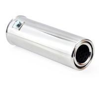 AMiO 01309 Terminale di scarico 156mm rotondo dritto Acciaio inossidabile