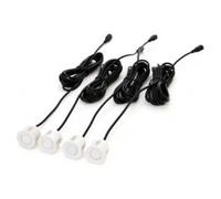 AMiO 01568 Buzzer Posteriore Sistema di assistenza al parcheggio 4 Sensori 2.5m