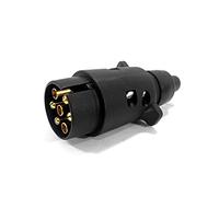 Amio 12V 7 Pin Plastica Trailer Plug Presa Connettore Adattatore