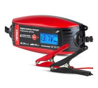 AMiO Caricabatterie 02088 – 6/12 V, 2/4 A (DVL DBC-4A)