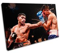 Amir Khan Boxing Sports SINGLE TELA parete arte foto stampa