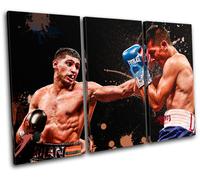 Amir Khan Boxing Sports TREBLE TELA parete arte foto stampa