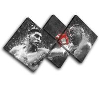 Amir Khan Grunge Boxing Sports MULTI TELA parete arte foto stampa