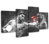 Amir Khan Grunge Boxing Sports MULTI TELA parete arte foto stampa